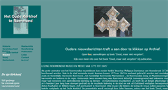 Desktop Screenshot of oudekerkhofroermond.nl